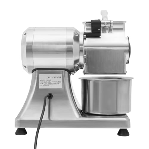 Rallador Eléctrico Comercial de Queso 550W Acero Inoxidable miniatura 1