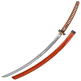 Armory Replicas™ Hand-Forged 1095 High Carbon Steel Katana – 43 Inch Full Tang Samurai Sword with Lacquered Wooden Scabbard