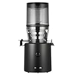 Hurom H320 Slow Juicer, Black | Self-Feeding Cold Press Juice Machine for Vegetables and Fruit | High Yield | BPA Free | 500ml (16.90z) Chamber | Slow Squeeze | Easy to Clean