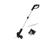 TOMYEUS Tijeras Cortacesped Recargable Home Lawn Mower Gardening La césped Pequeña cortacésped portátil portátil cortacésped Quemador Malas Hierbas...