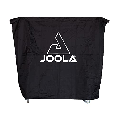 JOOLA Indoor Ping Pong Table Cover Fits Both Folding & Flat Tables with Nets - Easy Lift Water Resistant Cover - Dual Function, Fits 9'x5' Surface in Upright or Down Positions