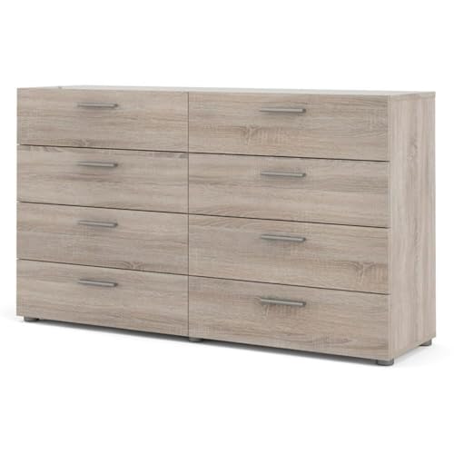 Tvilum 8 Drawer Double Dresser,Truffle