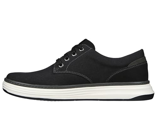 Skechers Moreno Ederson Oxford - Zapatillas para Hombre, Negro -, 43 EU