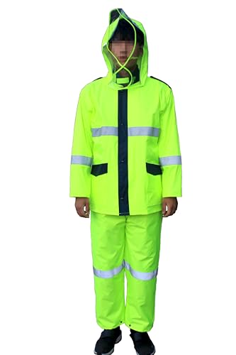 TK-RAINWEAR R6920 premium rainwear (waterproof/light weight/windbreak) Reflective belt, Men Women Adults rain jacket2