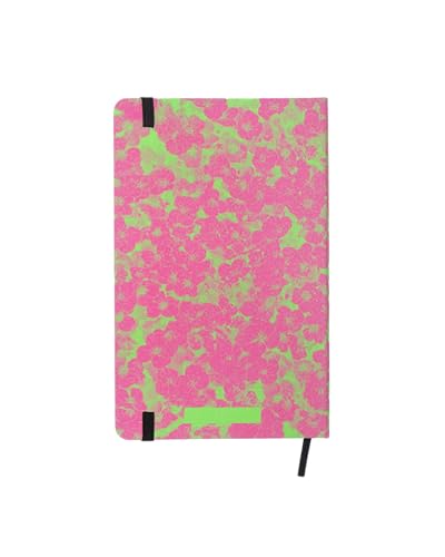 Moleskine Custom Edition Notebook, Hard Cover, Ruled, Large (5" x 8.25"), Fluorescent Pink/Green, 240 Pages - Image 3