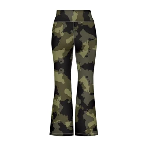 Image of Girls Flare Leggings 5-14T Cute Bell Bottoms for Girl Yoga Pants for Gym