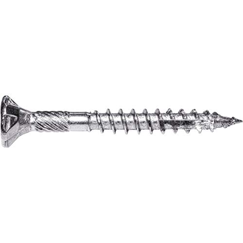 Tornillo para madera de acero inoxidable grado 305 con cabeza plana y sistema de apriete Torx de 8x1.5 pulgadas - paquete de 1 libra (aprox. 197 piezas) miniatura 6