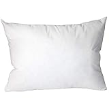 DMI Allergy-Relief Hypoallergenic Bed Pillow with Soft, Quiet Cover, 19 x 27 Inches, White