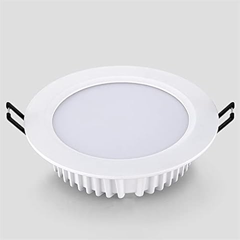 Ssydj Natural White 4000K Set of 1 Spotlights Cut 110-130MM 12W Home LED Recessed Ceiling Light Downlights 960LM AC220V Round Aluminum Alloy Casing Cover