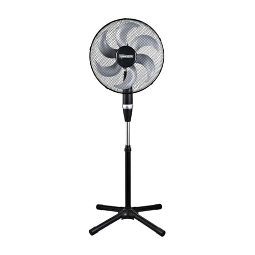 Dimensione Elettronica S.R.L. Ventilatore a piantana WINDZETA FORCE TZWZF01 con 3 velocità con selettore di potenza ad anello