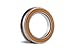 SFR168C-2OS #7 AF2, 1/4 x 3/8 x 1/8F inch, Stainless Steel Ceramic Hybrid Flanged Radial Bearing SFR168C-2OS #7 AF2