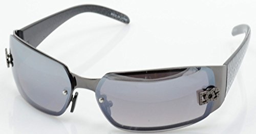 DG Women Fashion Designer Sunglasses Shades Rectangular Wrap Black NEW 50243