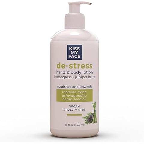 Kiss My Face De-Stress Hand & Body Lotion Cover