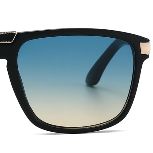 Image of Xpectrum Retro Rectangular Square Sunglasses for Men Women Vintage 70s 80s Mobster Gangster Style Rectangle Shades