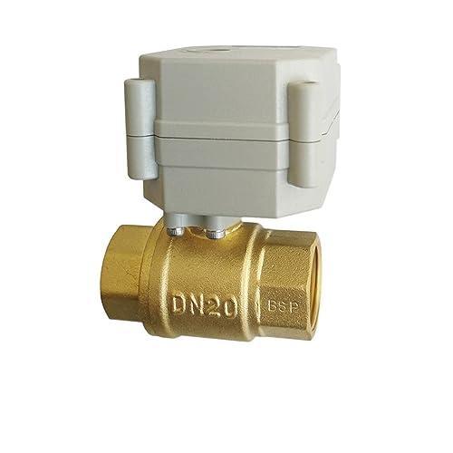 Vanne motorisée électrique 3/4 NPT normalement fermée - 2