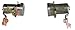 DL-107 DL108R Door Lock Set -Tumbler with Key(L & R) 95-04 Tacoma 69051-35070 69052-35070
