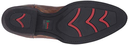 Laredo Mens Birchwood Lizard Round Toe Boots Mid Calf - Brown - Size 17 D #TOP3