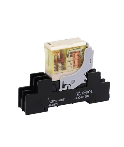 Relais JHG2RS 1 AC220V électromagnétique miniature type RJ2S à huit broches