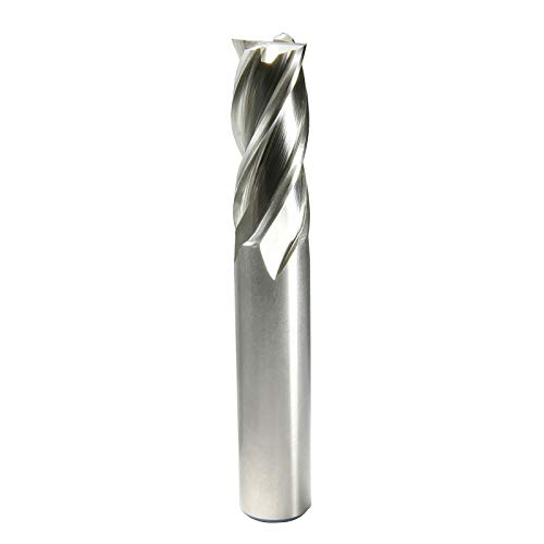 Image of MAXTOOL 3 /4x3.875 inch HSS M2 END MILL CUTTERS HIGH SPEED STEEL 4 FLUTES CENTER CUT STRAIGHT SHANK EM02W04R048