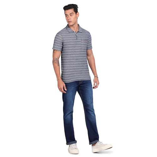 Image of Lee Men's Striped Regular Fit T-Shirt