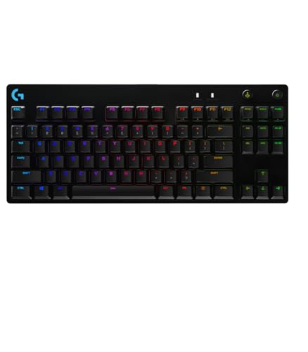 Logitech G PRO TKL mechanische Gaming-Tastatur, GX-Blue...