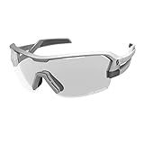Unisex Scott Spur LS - Gafas de repuesto para bicicleta, color plateado y gris claro