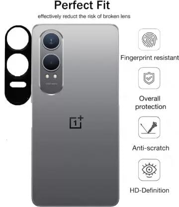 Image of Xmon Back Camera Lens Protector for OnePlus Nord CE 4 Lite (1 Pack) Premium Camera Glass Protector Guard, Anti-Scratch, Ultra-Clear, Easy Installation