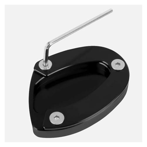 Seitenständer Unterlage Motorrad CNC-gefräste Seitenständerverlängerung Für Triu&mph Street Triple 765, 765S, 765R, 765RS, R675, 675, 675RX