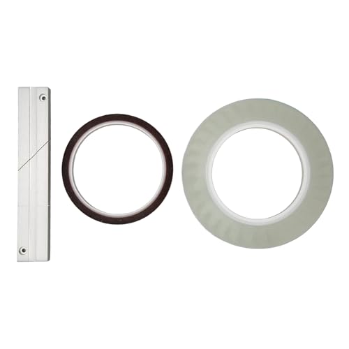 Image of Tape Splicer Block, 1 /4 10 Inch Tape Splicer Set Adjustable Length Easy Installation Tape Splice for Open Reel to Reel Tape Media, ZIZEVygdkma1g56