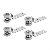 Photo Gallery besttoolifes puleggia per cuscinetti in metallo con due ruote in plastica, kit hardware per porte scorrevoli per armadi e finestre, funzionamento silenzioso e scorrevole, facile installazione (b 4 Photo Gallery besttoolifes puleggia per cuscinetti in metallo con due ruote in plastica, kit hardware per porte scorrevoli per armadi e finestre, funzionamento silenzioso e scorrevole, facile installazione (b 4