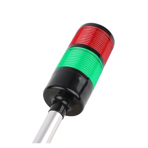 Luz de advertencia LED industrial 12V 24V de 5 capas intermitente
