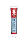 CX80 | Sanitär Silikon weiß – Schimmelresistenter Silikon-Dichtstoff für Küche & Bad | Dauerelastisch, UV- und witterungsbeständig | 80 ml Tube