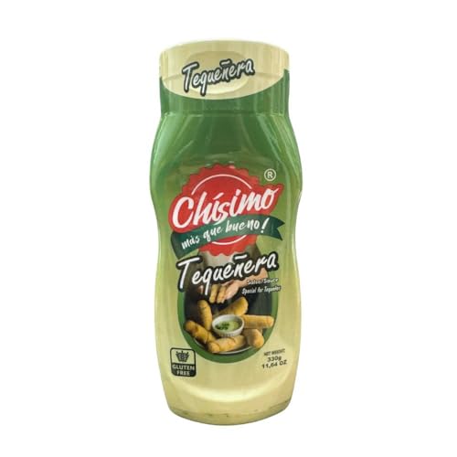 Salsa Chisimo Tequeñera, ideal para untar en tequeños, empanadas y aperitivos, 414 g