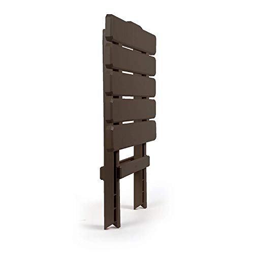 Camco 51886 Mesa Plegable Lateral Portátil Grande Adirondack Mocha para Exterior miniatura 3