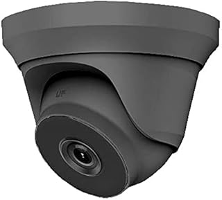 HiLook by Hikvision THC-T250-M 5MP Turbo HD 40m EXIR Indoor/Outdoor 4-in-1 CCTV Turret Camera IP67 Metal Body - Grey (2.8mm)