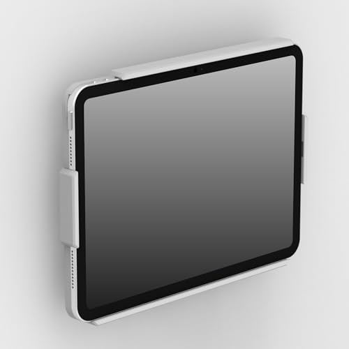 VidaMount White Open Enclosure and Fixed VESA Slim Wall Mount [Bundle] Compatible with Amazon Fire 7