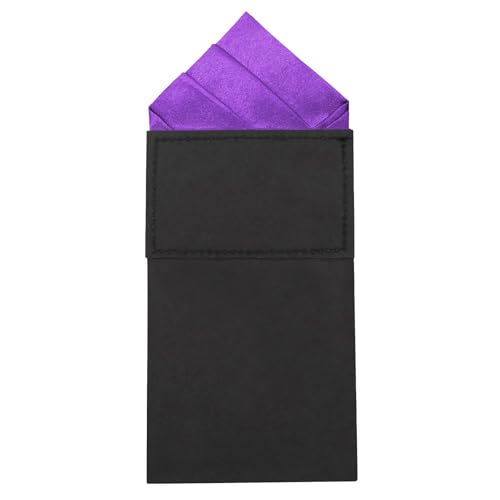 Image of Mens Pre-Folded Pocket Squares on Card Pocket Handkerchief for Suit Accessories