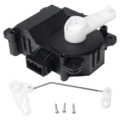 Image of HVAC Air Blend Door Actuator Heater Replacement by AA Ignition - Driver Side - Compatible with Ford & Lincoln Vehicles - 2007-2014 Edge, 2007-2015 MKX - Replaces Parts 604-239, 7T4Z19E616B - Left Main