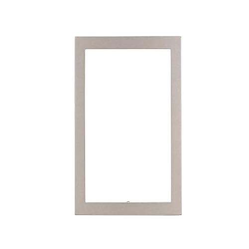 Aiphone Marco frontal de dos módulos GF-2F para sistema modular de seguridad de entrada multiinquilino de la serie GF y GT