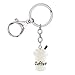 Produktbild Dylandy Schlüsselring Kette Anhänger Verschlüsse Auto Tasche Ornament Souvenir Geburtstag Hochzeit Geschenk, Stil 2, 3 * 2.4 * 1.5cm