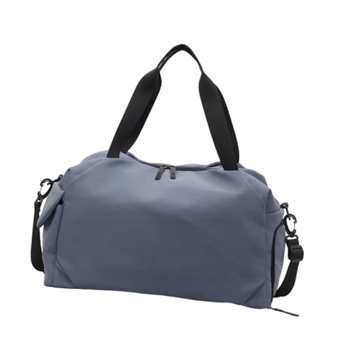 Sac à main fourre-tout étanche contre la pluie pour voyage et sport bleu de nuit pour femme