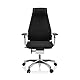 hjh OFFICE 652848 Profi Bürostuhl GENIDIA PRO Stoff/Velour Schwarz Hochwertiger Bürosessel, individuell einstellbar, ergonomisch