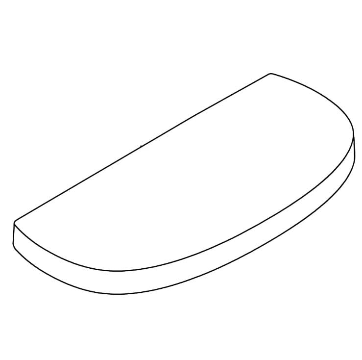 Replacement Toilet Tank Lid