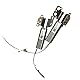 JINTAI LCD Scharniere mit Displayscharnier WiFi Eingebaute Antenne für Lenovo x1 Yoga 4th 20QF 20QG 20SA 20SB 5th 20UB 20UC AM1AF000700 AM1AF000800