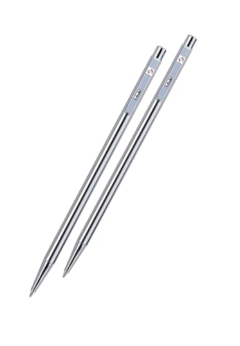 Eshcon India Eshcon Mini & Slim Stainless Steel Pocket Pen Pack of 2 - Image 2