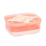 【欧州デザイン賞受賞】Prestoor 弁当箱 保存容器 タッパー 密閉 漏れない 食洗機対応 レンジ対応 冷凍可 BPAフリー 754ml Mirx (ピンク)
