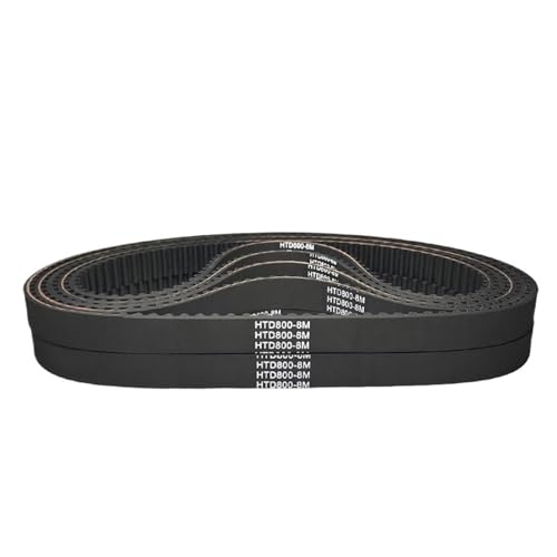 Courroie synchrone HTD 544-8M-15mm en caoutchouc renforcé haute résistance