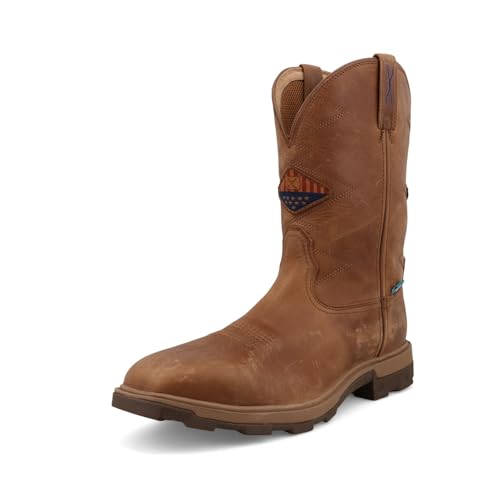 Image of Twisted X Men's 11 inch Pull On Nano Composite Toe UltraLite X Western Work Boot