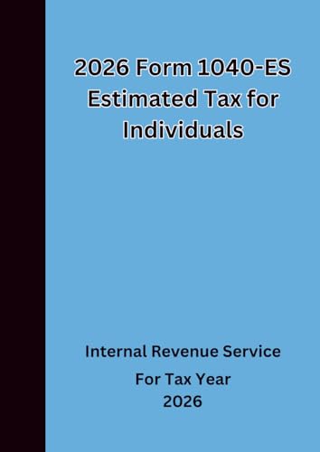 2026 Form 1040-ES Estimated Tax for Individuals