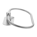 Photo Gallery clispeed porta asciugamani anello da parete per bagno montaggio senza foratura supporto robusto per asciugamani design chiuso sicuro adatto bagno e cucina finitura acciaio spazzolato Photo Gallery clispeed porta asciugamani anello da parete per bagno montaggio senza foratura supporto robusto per asciugamani design chiuso sicuro adatto bagno e cucina finitura acciaio spazzolato